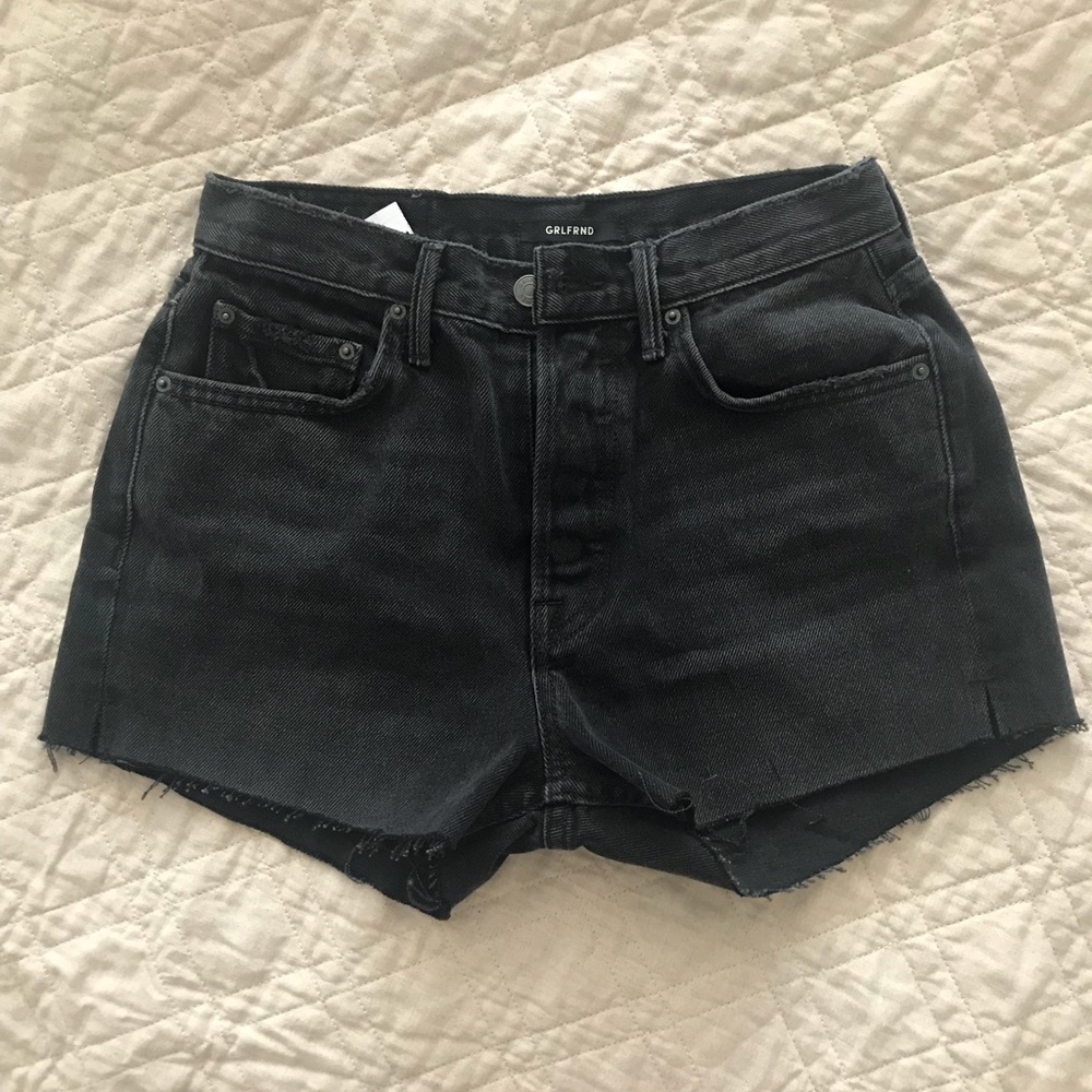 Karolina cutoff denim shorts